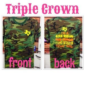 Camo t-shirt. Texas girl.